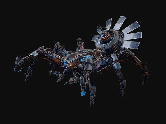 3D model for Orbital Space Explorer Spider