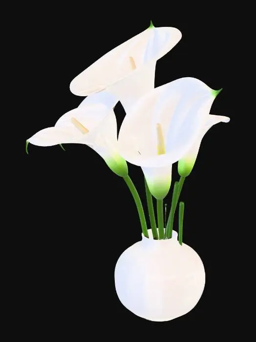 3D model for flower-01