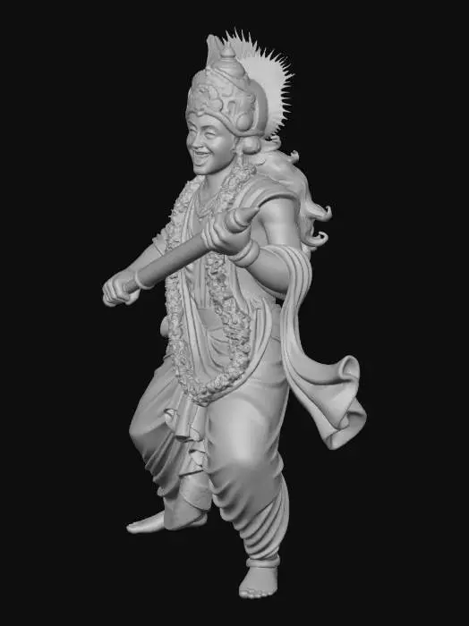 3D model for HAPPY HOLI