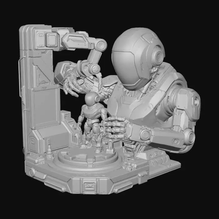 3D model for The Architect and the Apprentice