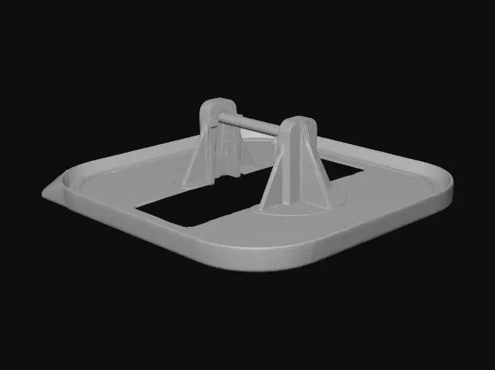 3D model for Plastic Cover with Handle