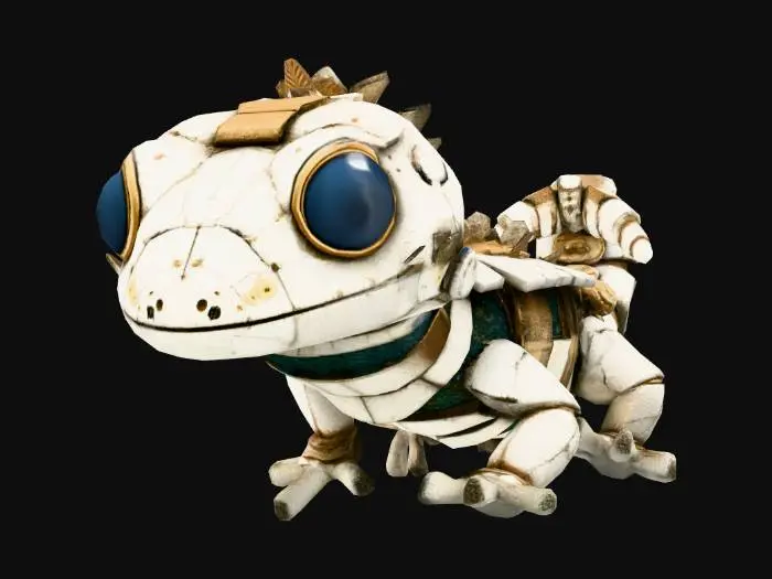 3D model for Geared Gecko