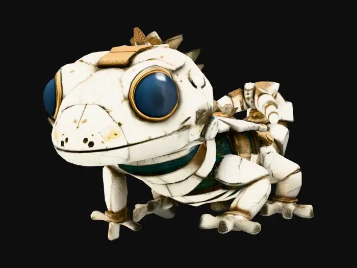 3D model for Geared Gecko