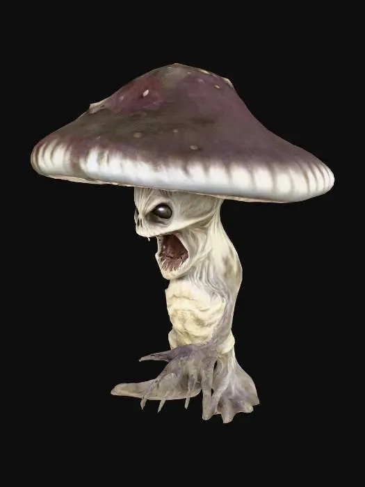 3D model for Mushroom monster