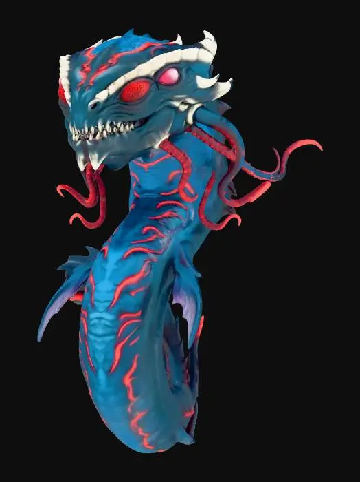 3D model for Abyssal SeaSerpent