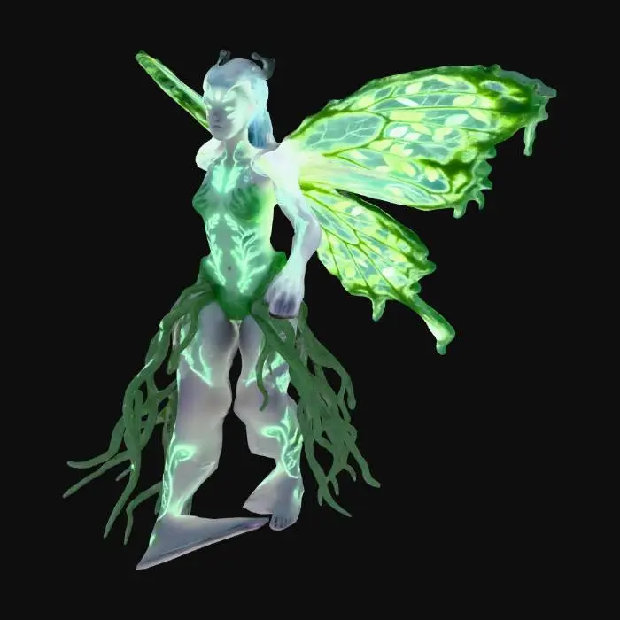 3D model for Mystical Flora Sprite