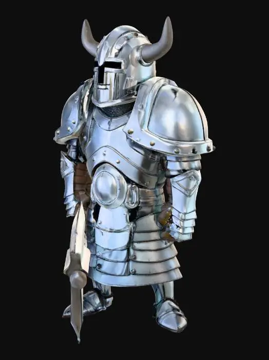 3D model for Warrior_Karak