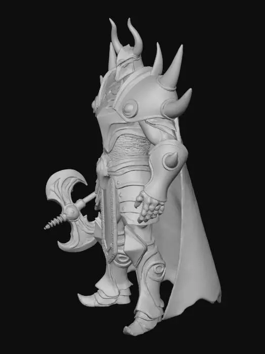 3D model for league of legends adlı oyundaki mordekaiserin 3d halini üretmek istiyorum
