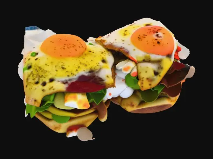 3D model for Sunny Breakfast Delight