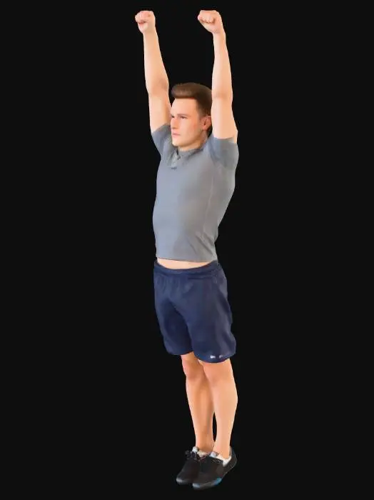 3D model for Fitness Jump