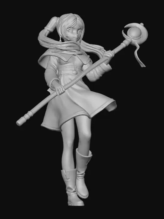 3D model for Mage in the Meadow