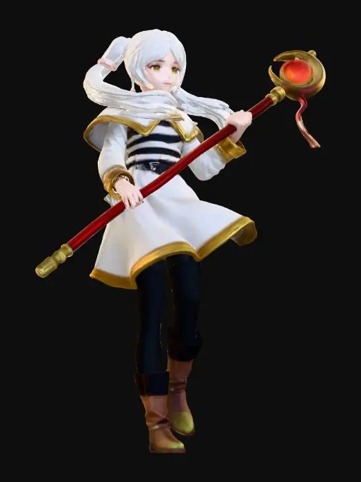 3D model for Mage in the Meadow