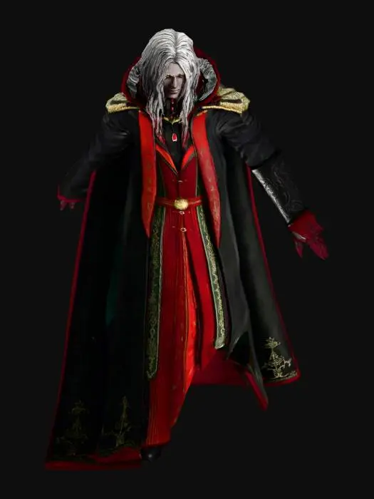 3D model for CR Pachinko Akumajō Dracula T-Posed
