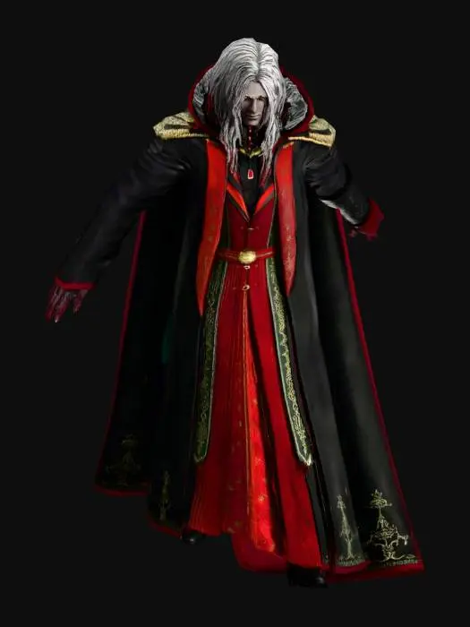 3D model for CR Pachinko Akumajō Dracula T-Posed