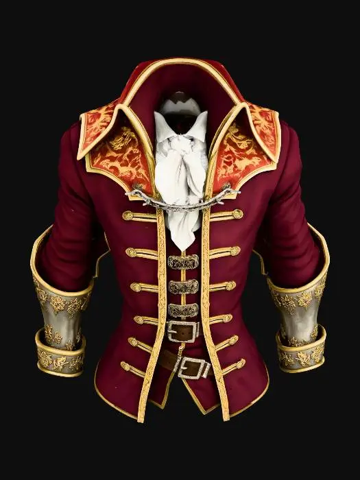 3D model for Alucard Pachislot Akumajō Dracula III Coat