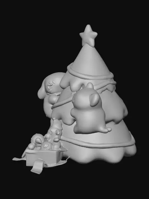 3D model for Festive Pals Decorating