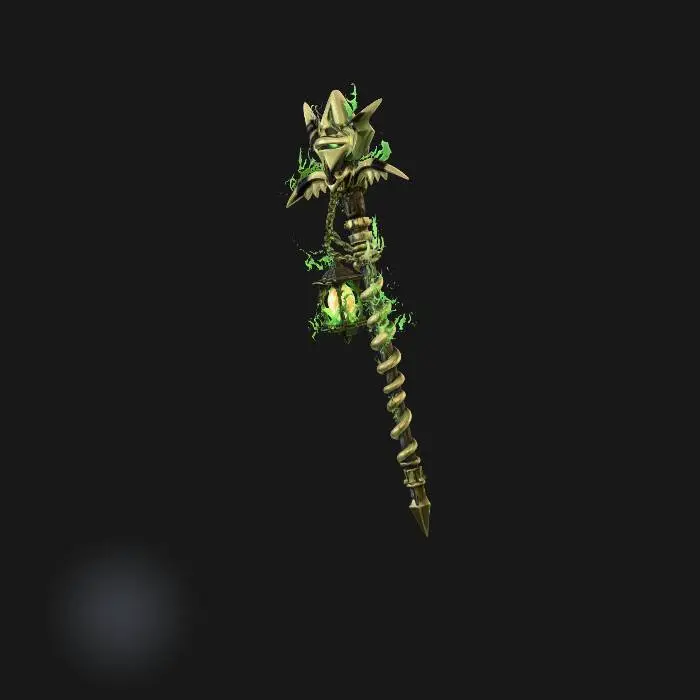 3D model for Arch-Lich's Staff