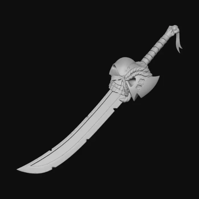 3D model for grand lichs great saber