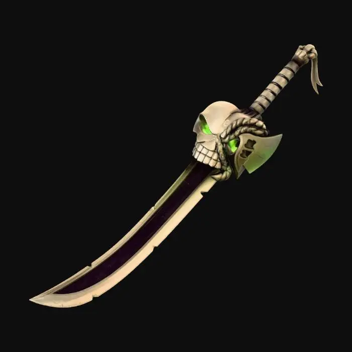 3D model for grand lichs great saber