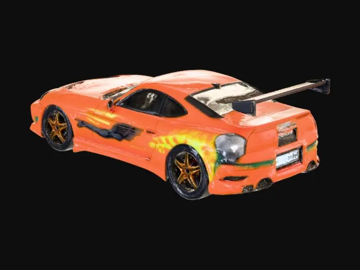 3D model for Orange Speedster