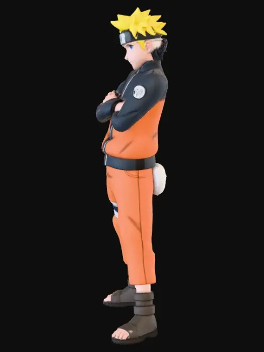 3D model for Anime Ninja Character