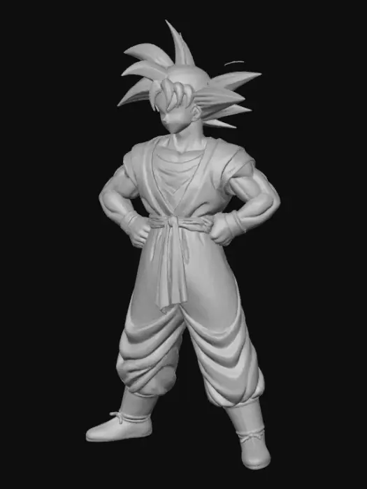 3D model for Goku