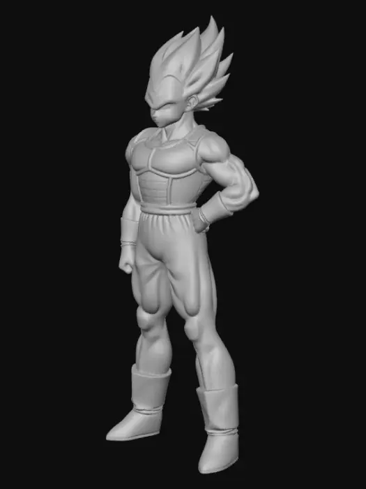 3D model for Vegeta