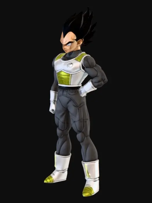 3D model for Vegeta