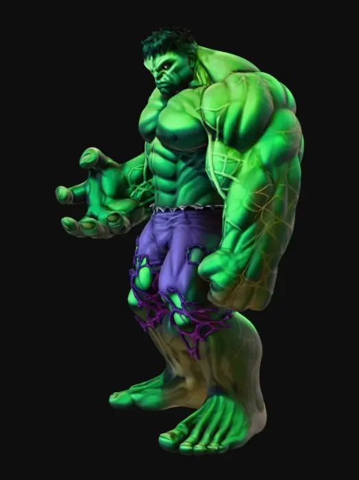 3D model for The hulk