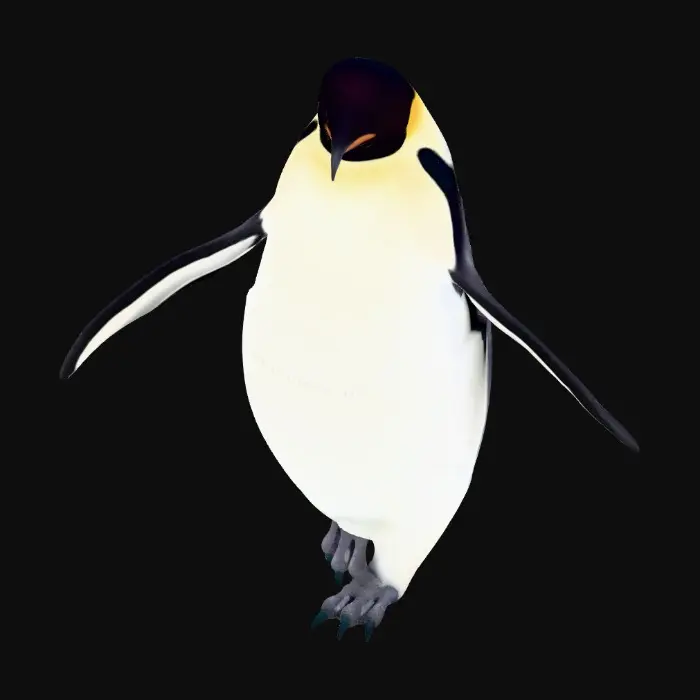 3D model for King Penguin on Ice