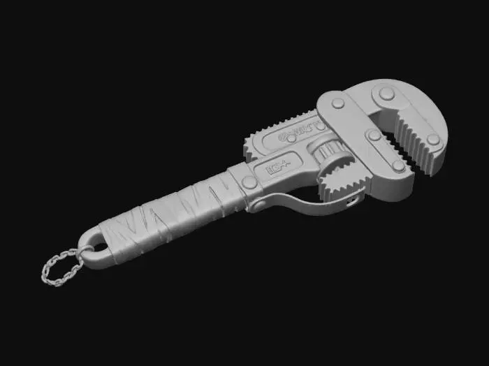 3D model for Rusty Steel Grip