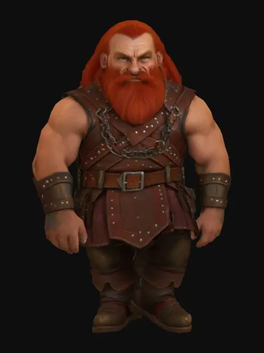 3D model for The Sturdy Dwarf