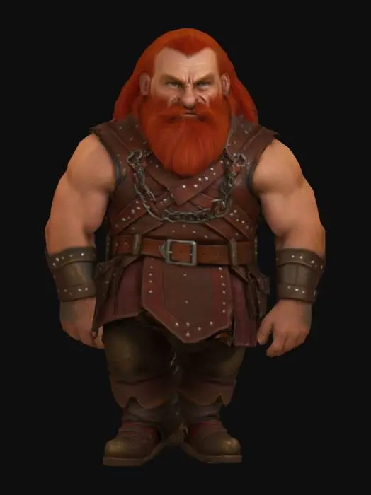 3D model for The Sturdy Dwarf