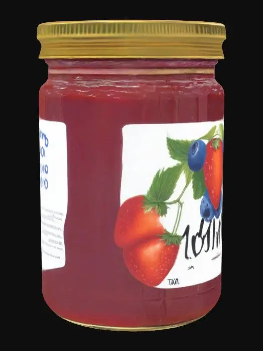 3D model for jam can