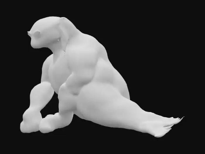 3D model for Mighty Mustelid