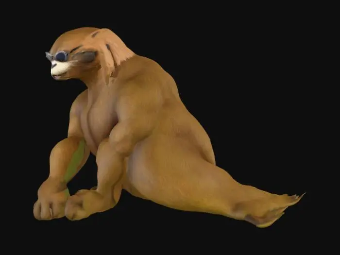 3D model for Mighty Mustelid