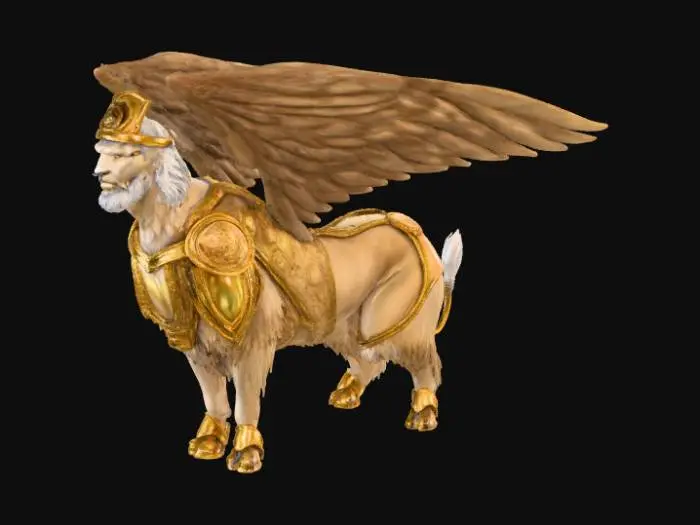 3D model for Winged Guardian of the Ancient Realm