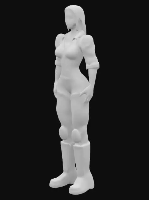 3D model for Warrior Elegance