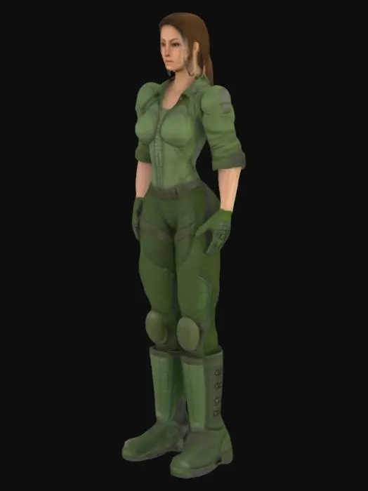 3D model for Warrior Elegance