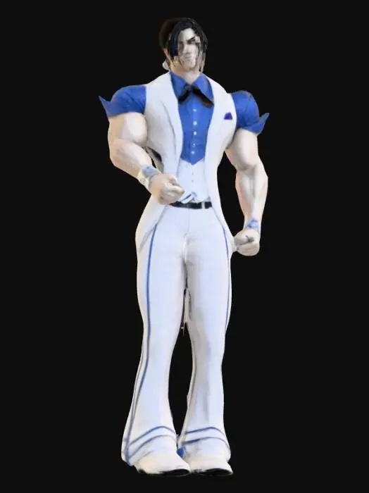 3D model for Martial Arts Dandy