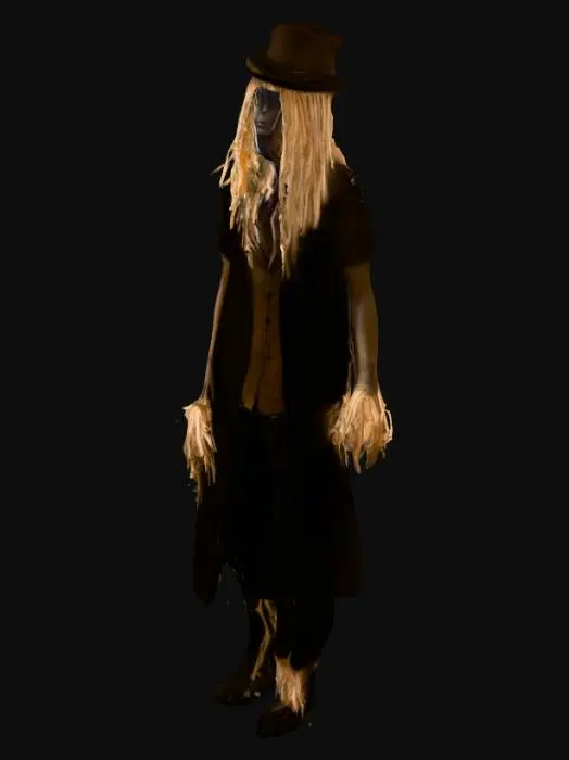 3D model for Scarecrow Figure
