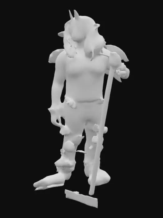 3D model for King Faun