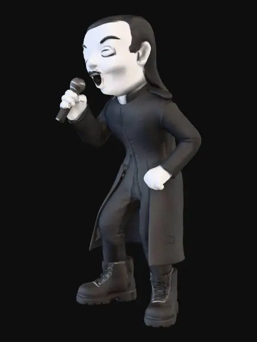 3D model for the zombie priest