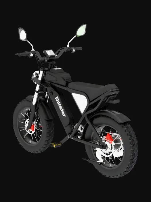3D model for Electric Adventure Bike