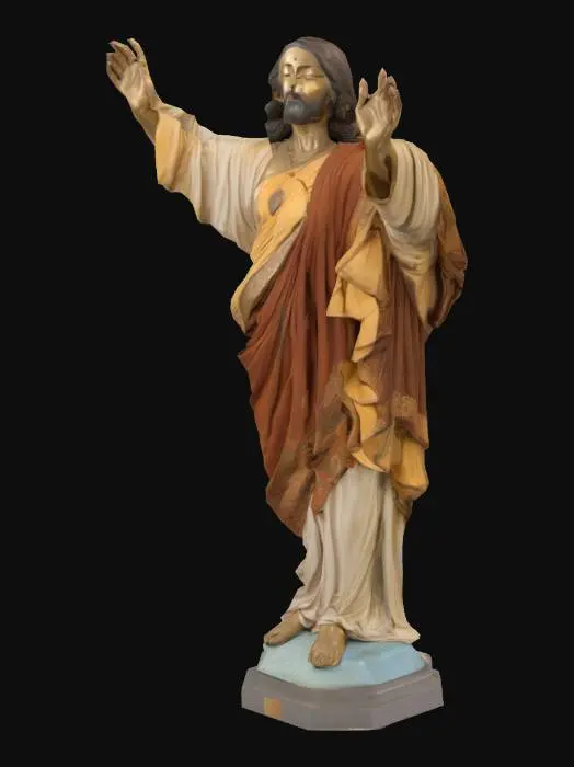 3D model for Sacred Heart Statue