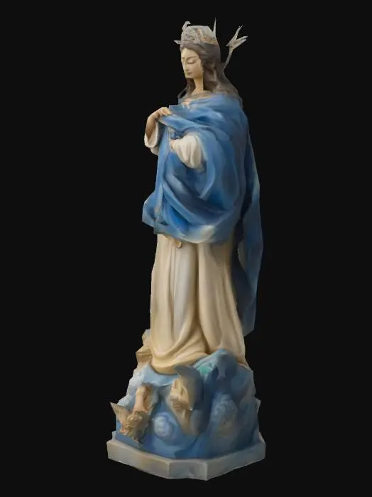 3D model for Madonna and Angels in the Sanctuary
