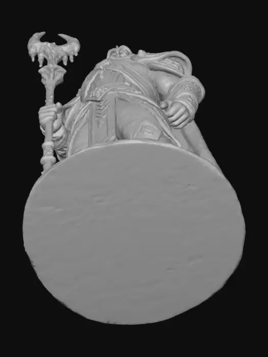 3D model for ice mage soldier Superhero