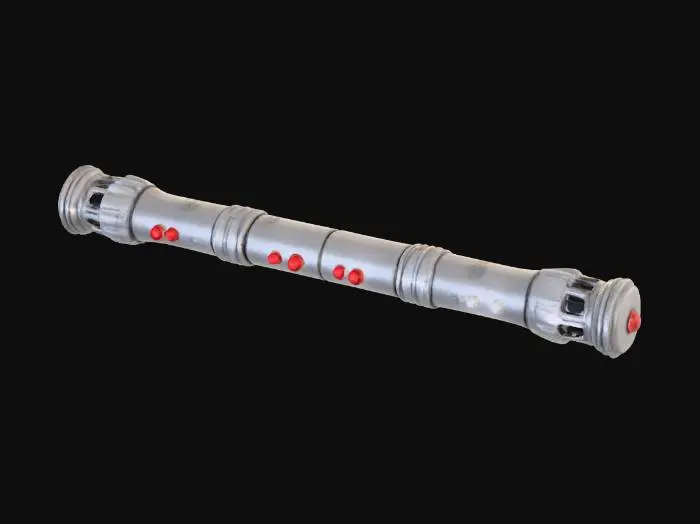 3D model for Double-Ended Saber Hilt