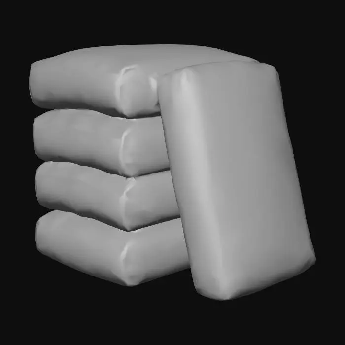 3D model for Saman Cement Packs