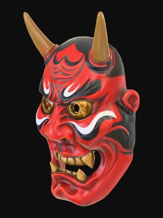 3D model for Oni Mask